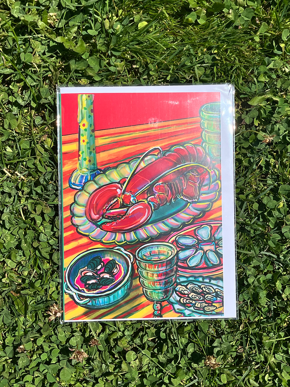 Maritime Supper - Greeting Card