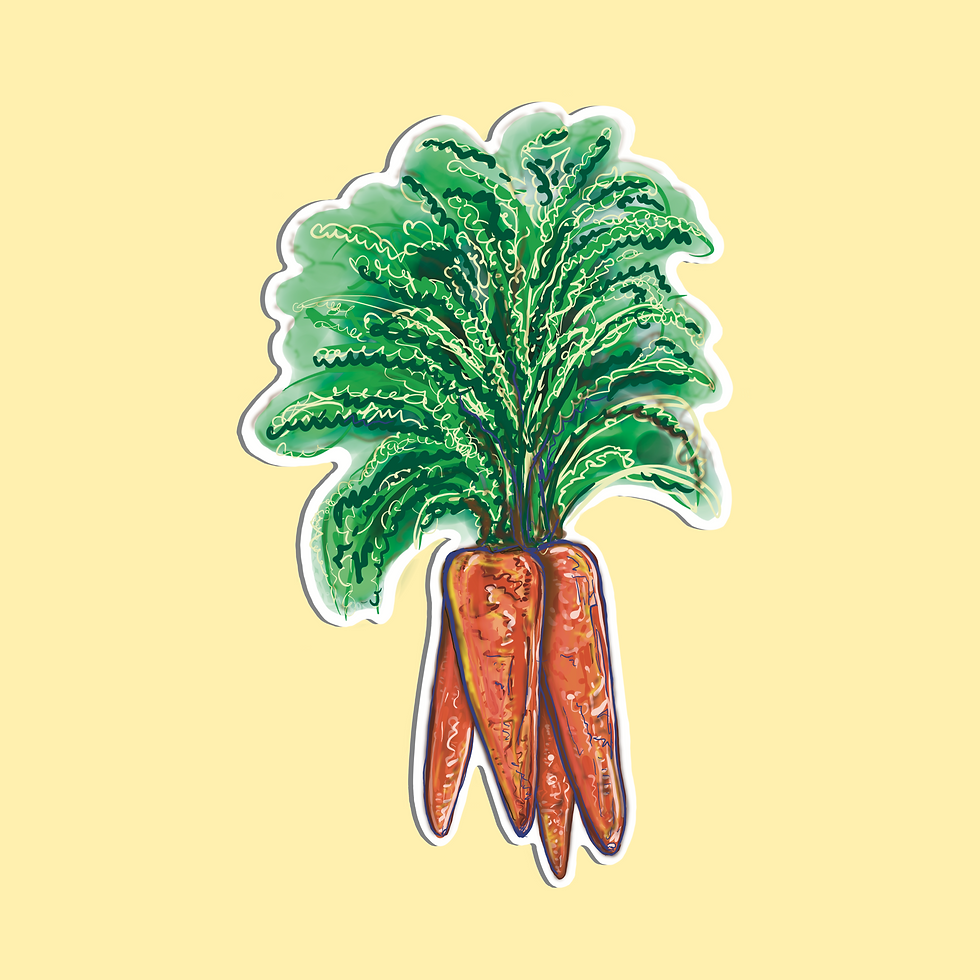 Thumbnail: Root Vegetables - Sticker Pack