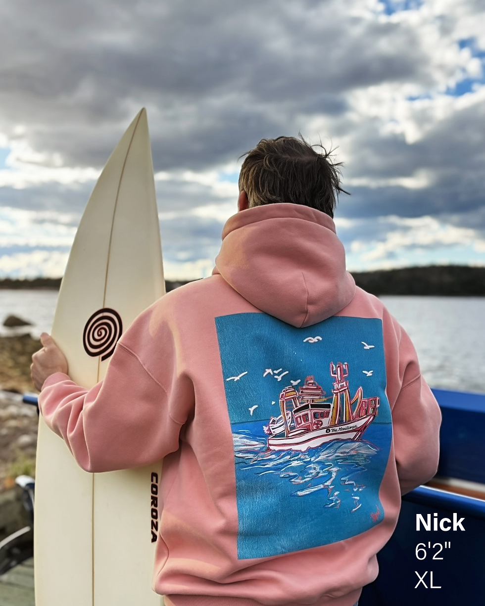 Thumbnail: The Maritimer Fishing Boat - Hooded Sweater