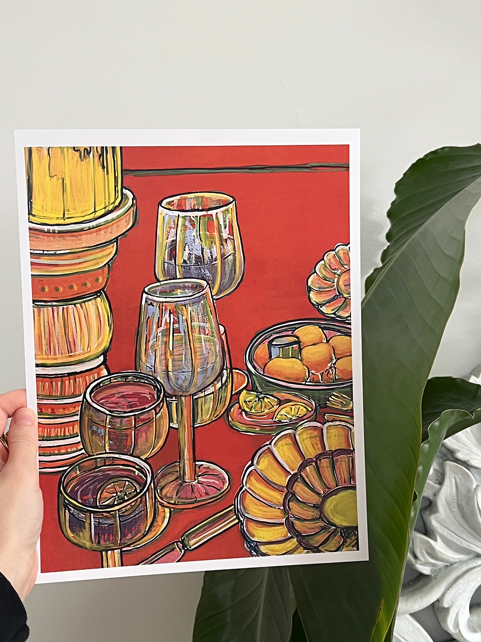 Thumbnail: Dinner & Drinks - Art Print