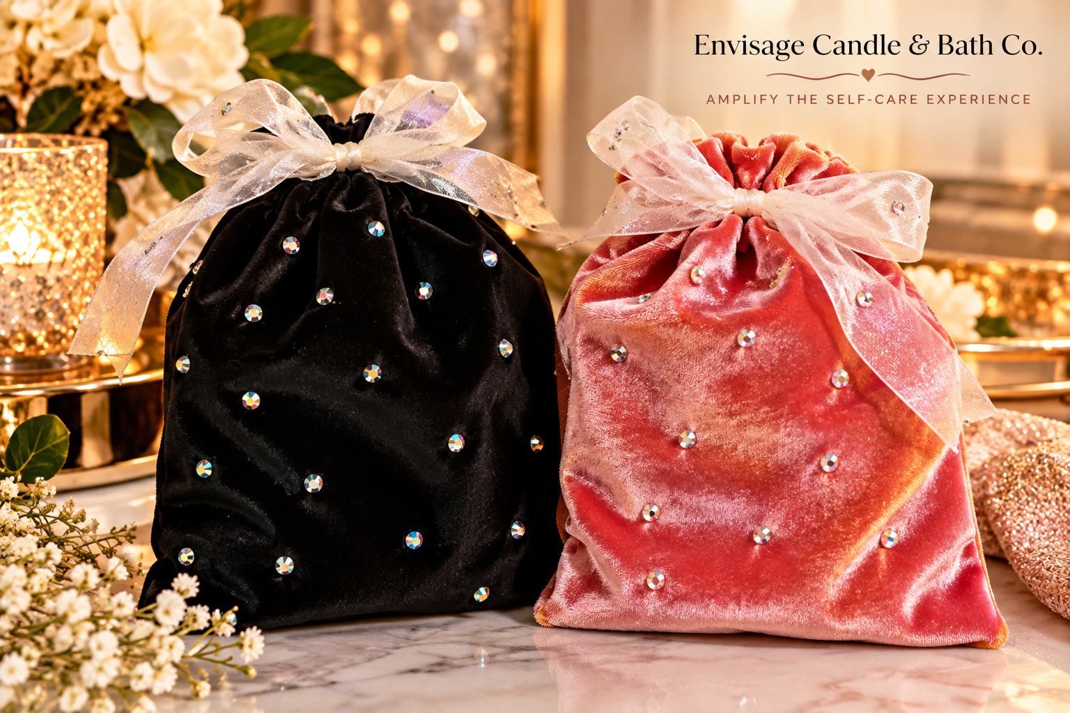 Candle Bags (Velvet Pink Color)