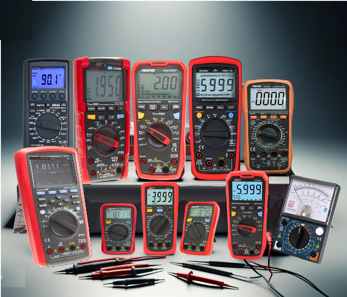 6inch Multimeter Multimeters | Tecpel