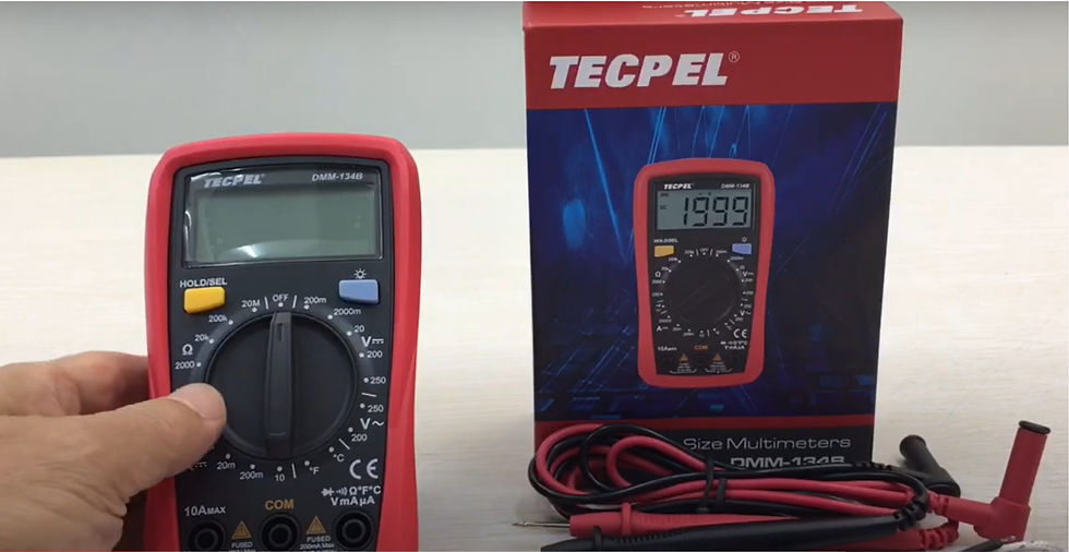 Thumbnail: DMM-134B Digital Multimeter, 3-in-1 Multimeter