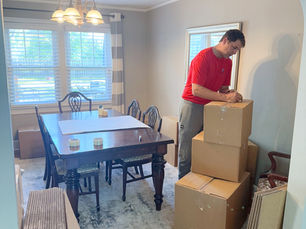 labeling and packing moving boxes