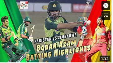 پاکستان نے زمبابوے کو پہلے ٹی 20 میچ میں چھ وکٹوں سے شکست دے دی