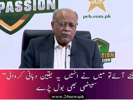 "بابر ملنے آئےتو میں نے انہیں یہ یقین دہانی کروائی" نجم سیٹھی بھی بول پڑے
