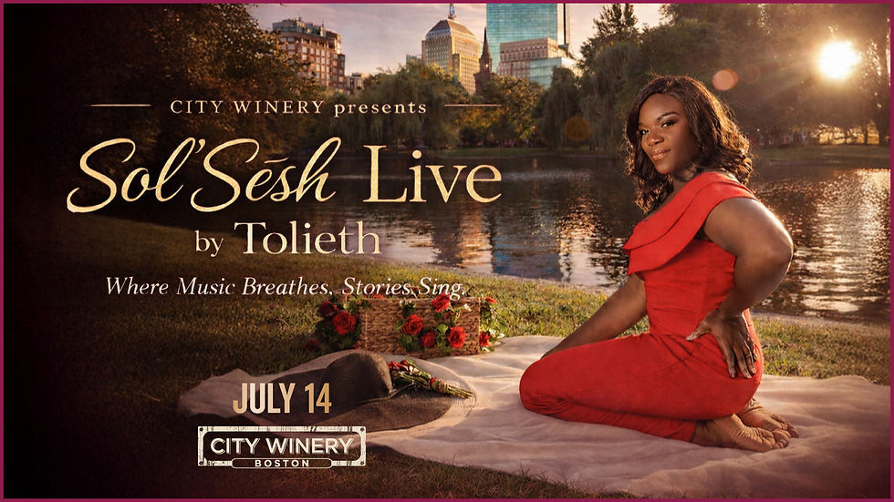 City Winery Boston presents Sol'Sešh Live by Tolieth