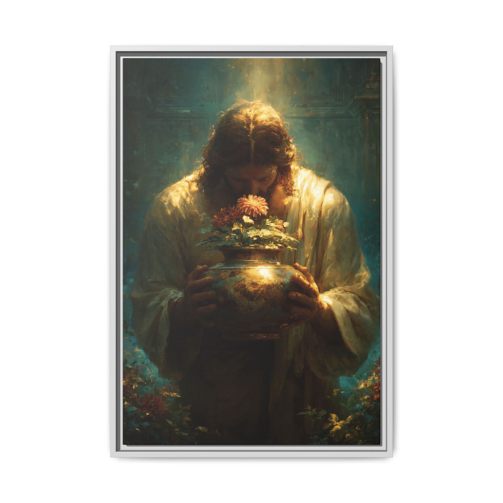 Thumbnail: GRACE SOIL (With Jesus Collection) - 3 Frame Colors - 6 sizes 