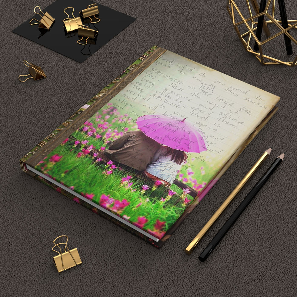 Thumbnail: INTIMATE ABIDING - Classic Collection - Hardcover Journal Matte