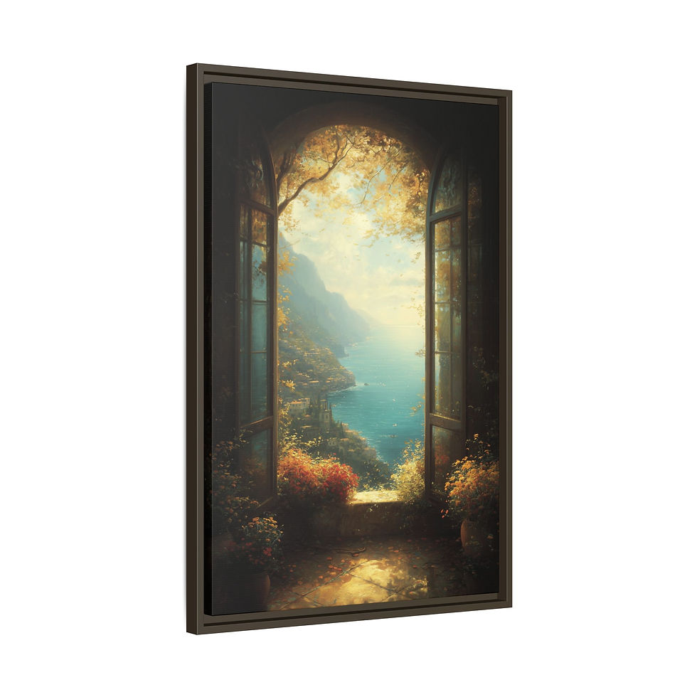 Thumbnail: ITALIAN WINDOW (Beauty Collection) - 3 Frame Colors - 6 sizes 