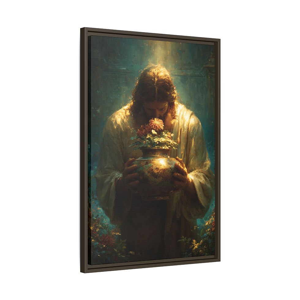 Thumbnail: GRACE SOIL (With Jesus Collection) - 3 Frame Colors - 6 sizes 