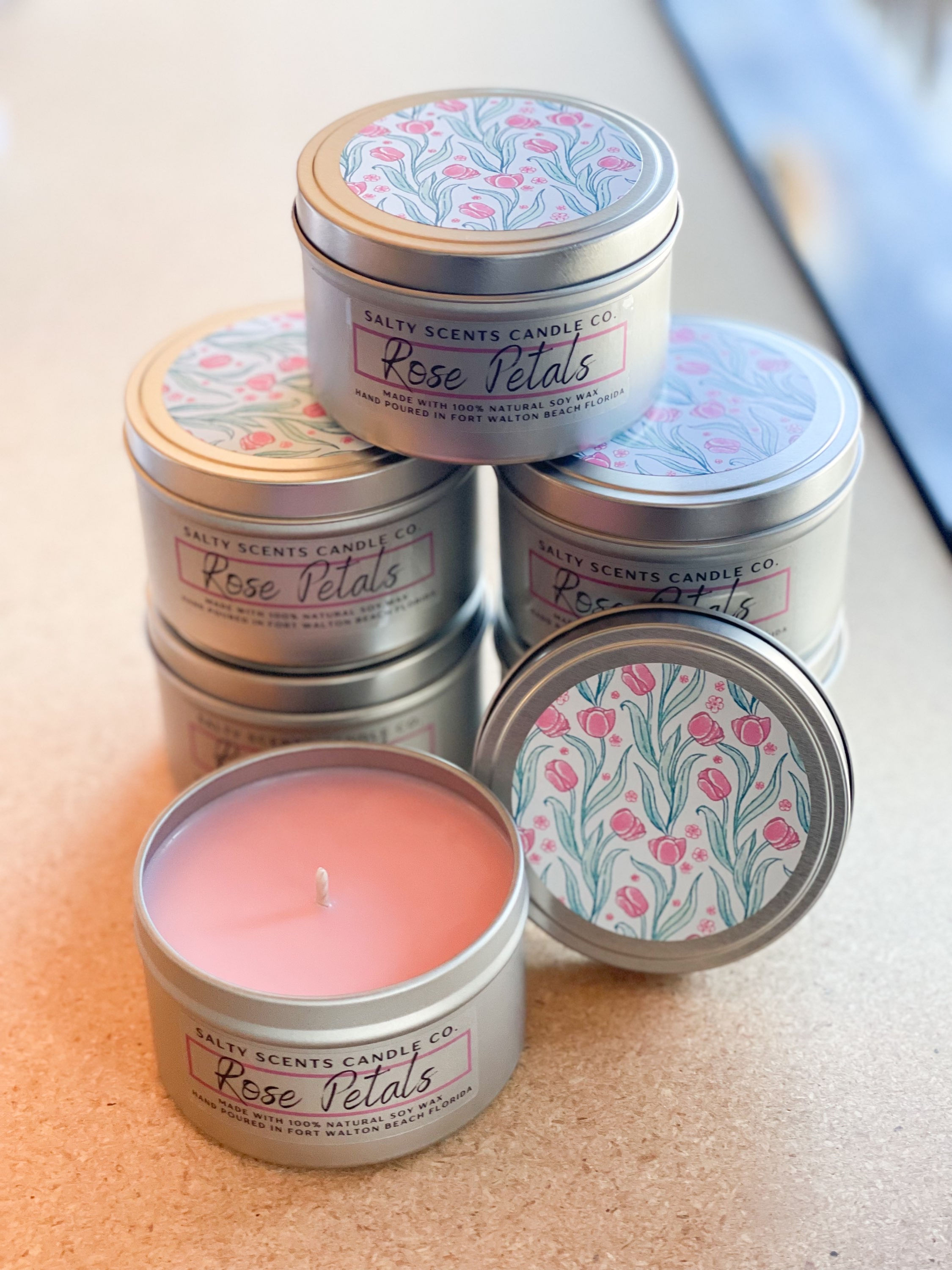 Rose Petals Tin - 8oz