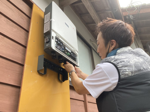 葦北郡芦北町 蓄電池工事