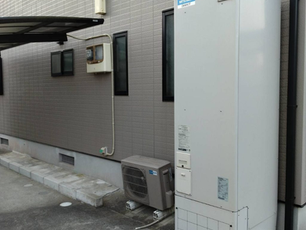熊本県宇城市 エコキュート交換工事