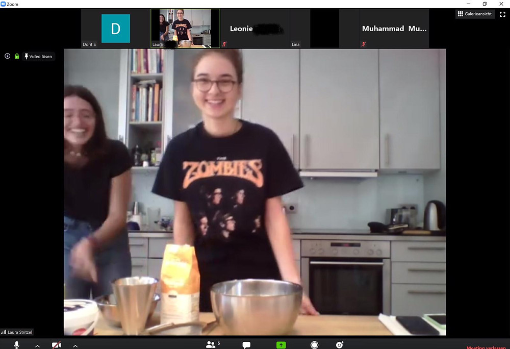 Backworkshop mit Lina und Laura