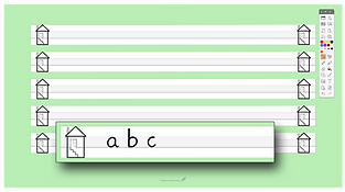 Lineaturen Grundschule; Grundschullinien; Grundschullineatur ; Promethean ActivInspire