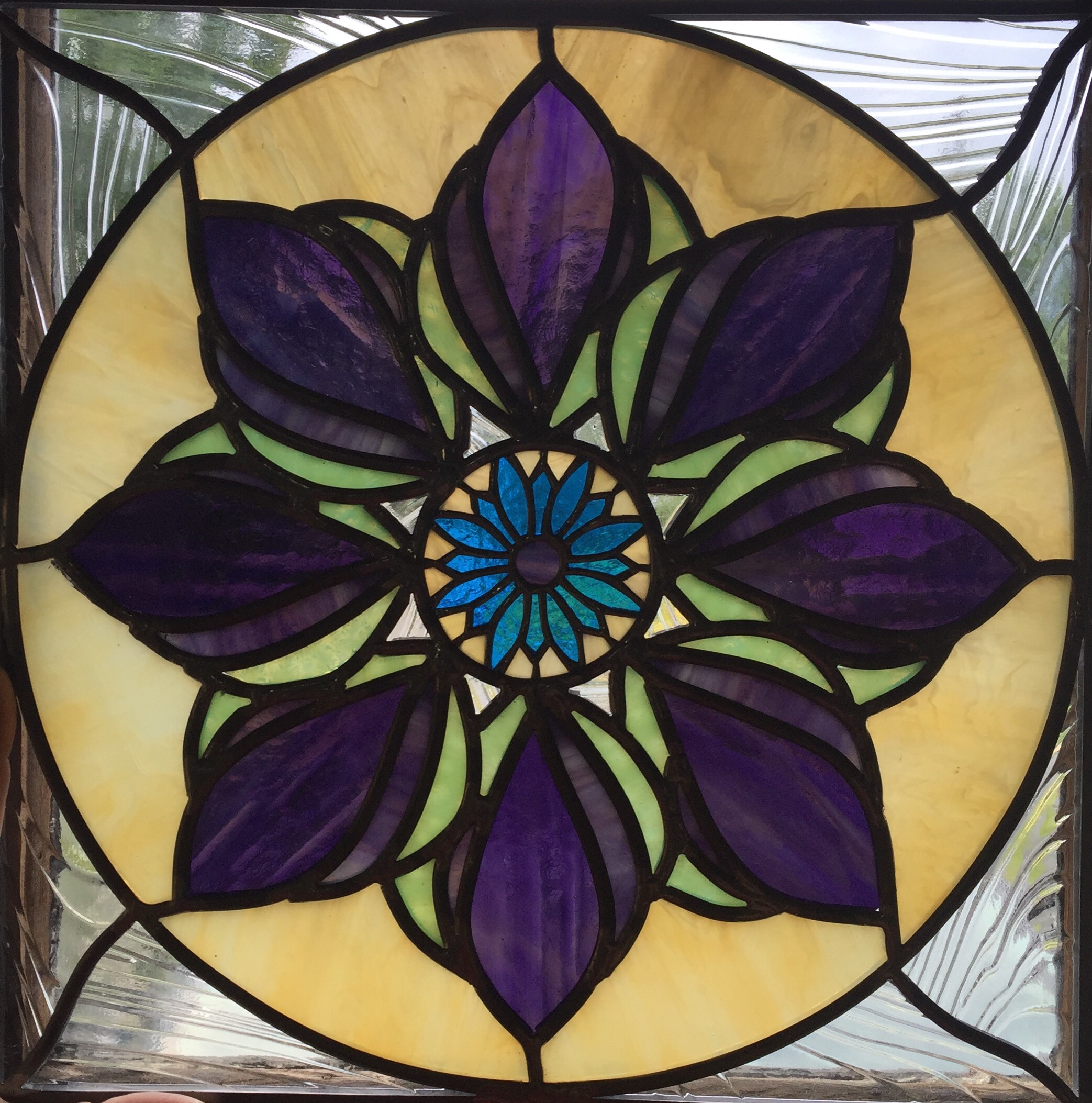 Purple Flower Mandala