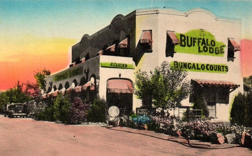 1940's Colorado's Most Modern Cottage City Bungalo cottages at Buffalo Lodge in Colorado Springs