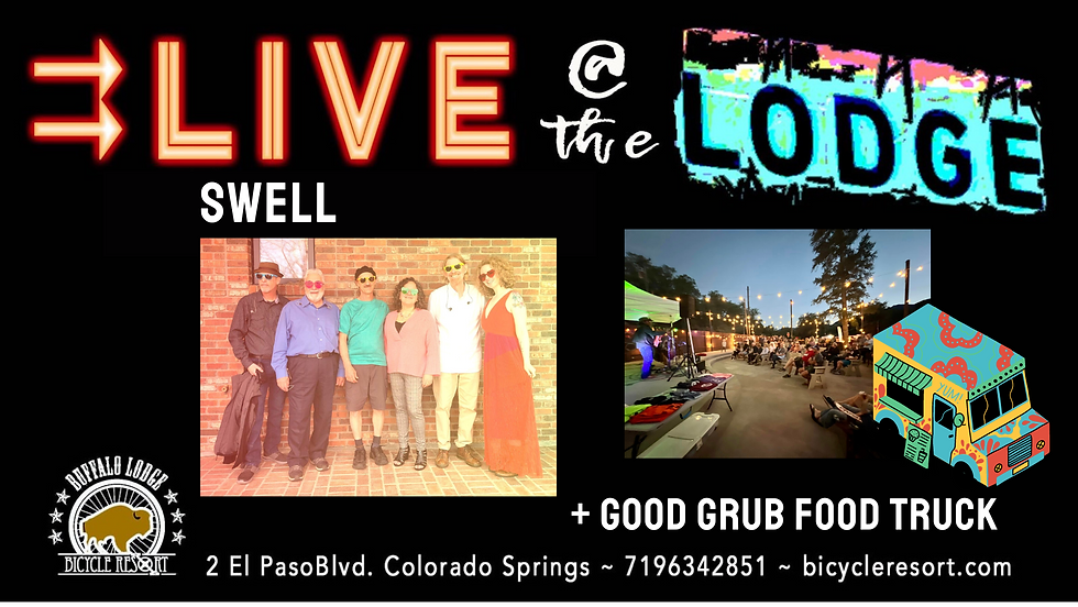 LIVE at The Lodge - Swell + Good Grub Food Truck LABOR DAY WEEKEND!