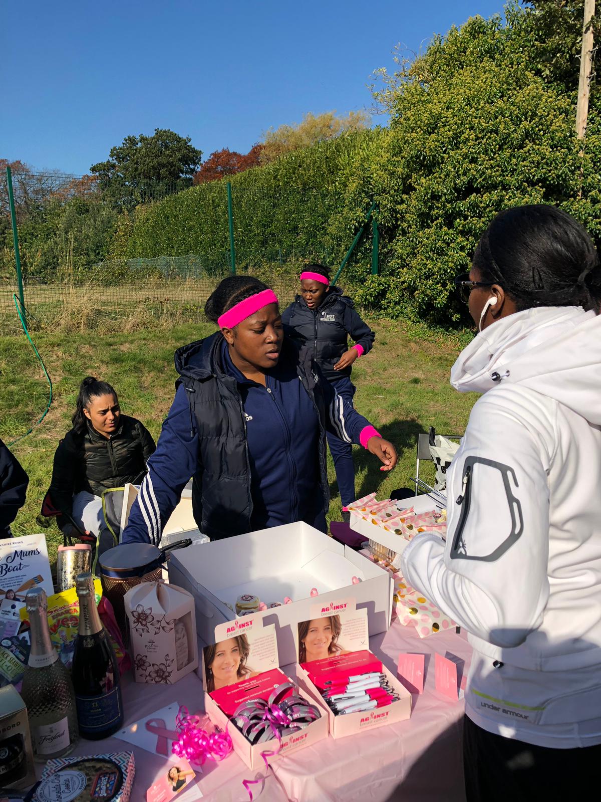 Troy Netball Clubs Brest Cancer Fundraiser