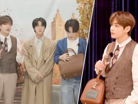 El bolso diseñado por V de BTS se agota