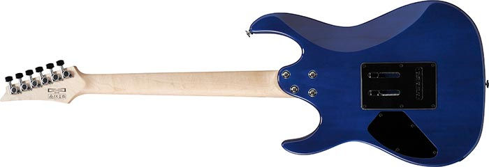 Miniatura: Ibanez Gio GRX70QA-TBB Trans Blue