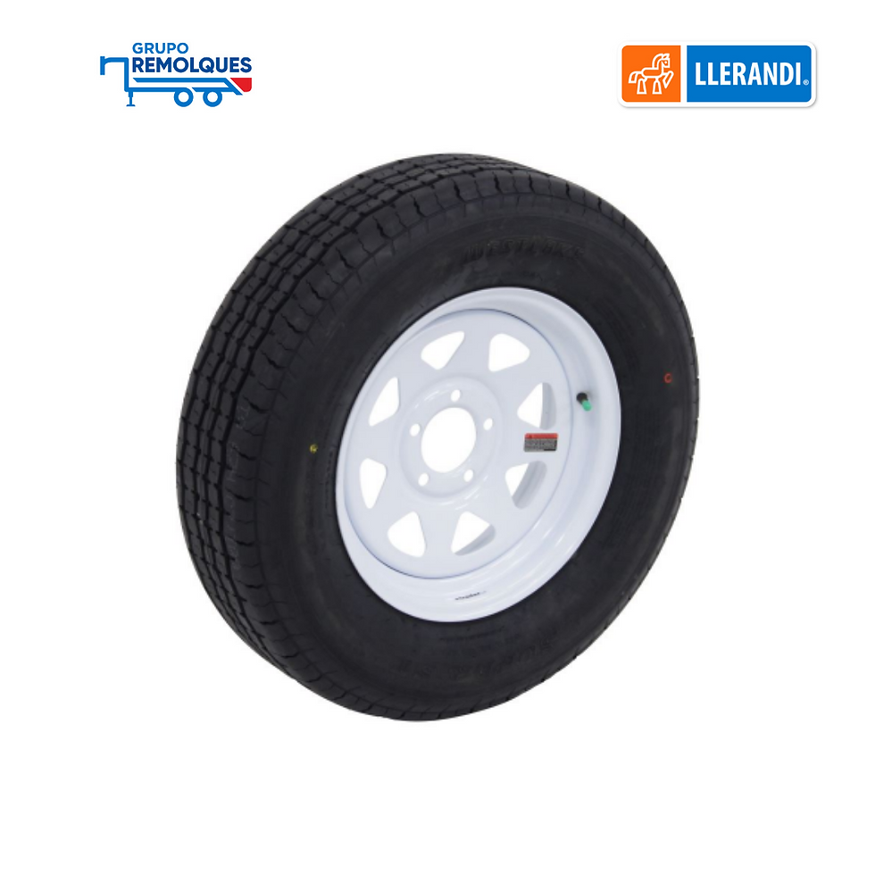 RIN 15" 5 BIRLOS CON LLANTA RADIAL