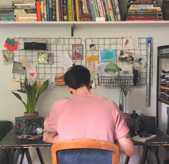 illustrator MAurizio onano "mowri" at work