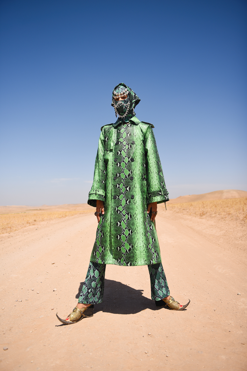Fashion brand Dailiy paper fall winter collection shot