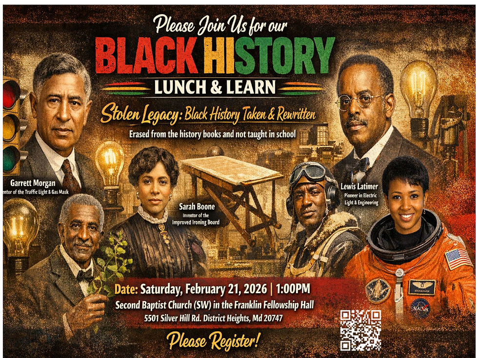 Black History Lunch  Learn
