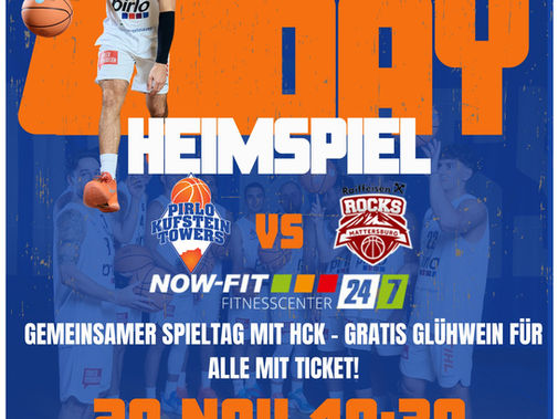 Towers wollen Heimsieg gegen Rocks!