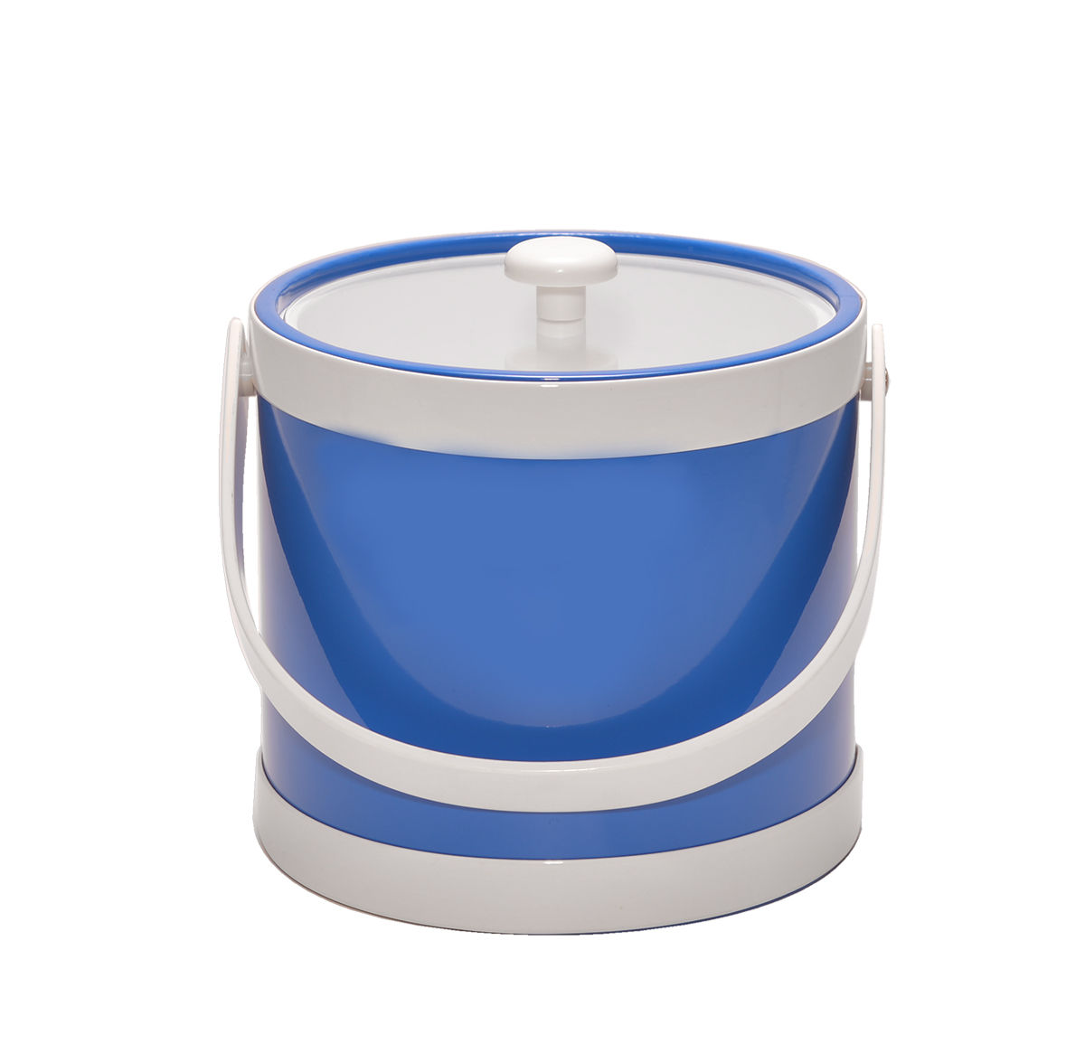 Blue Springtime 3 qt. Ice Bucket