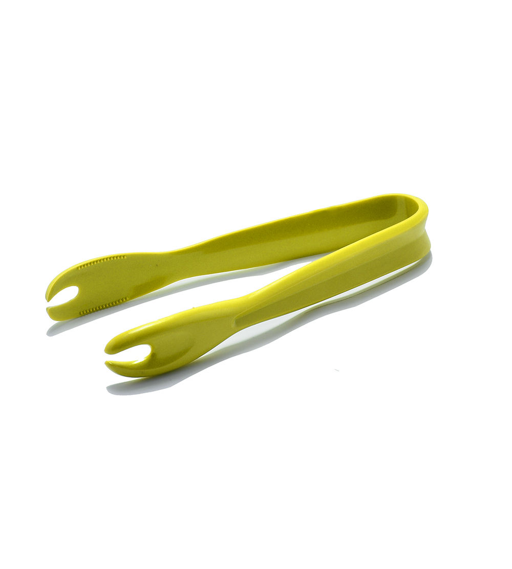 Yellow Plastic Ice Tong