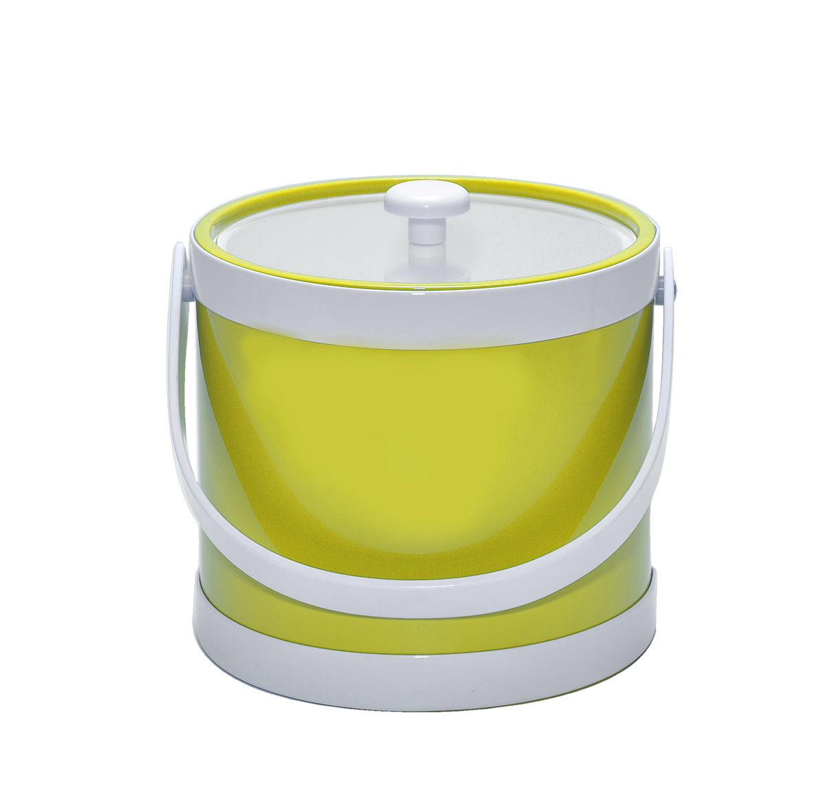 Yellow Springtime 3 qt. Ice Bucket