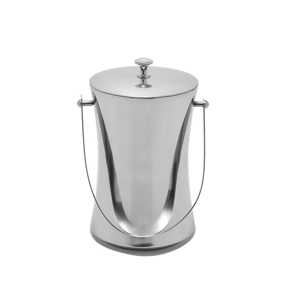 Stainless Steel Small 3 quart Ice Bucket mricebucket