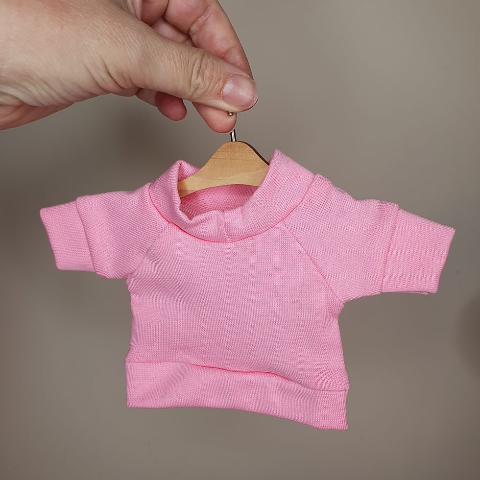 Миниатюра: Bluzeczka z sarenką w kolorze barbie róż 