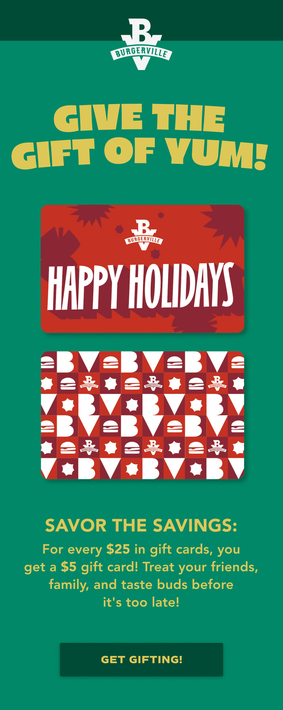 BV- FA23 Gift Card Last Chance