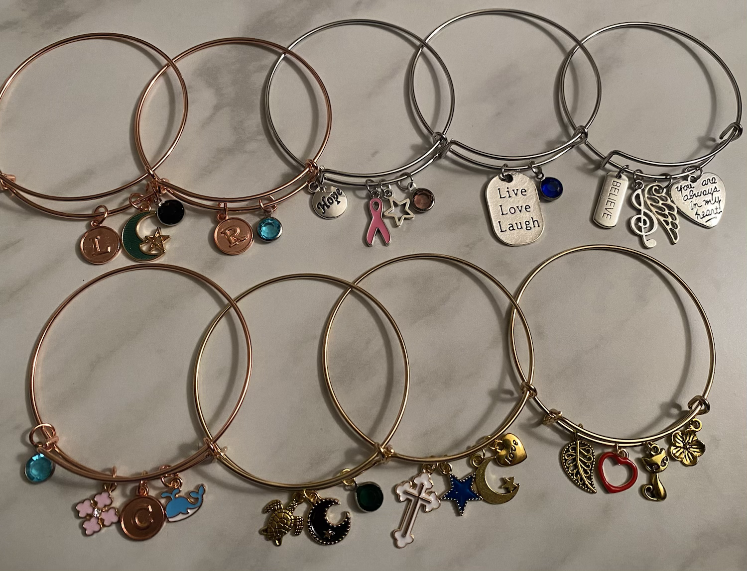 Charm Bangles