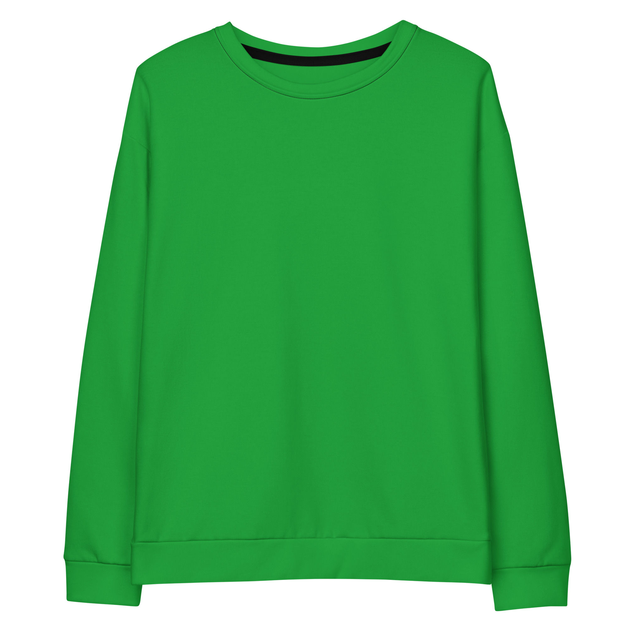 Tree green unisex cotton sweatshirt