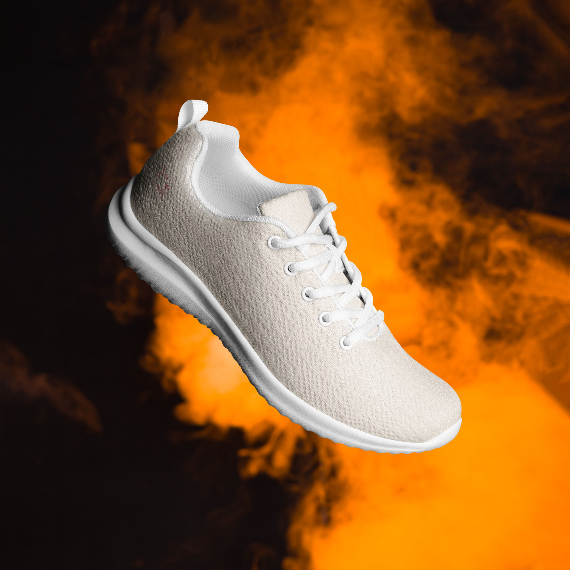 Ivory color women’s athletic shoes