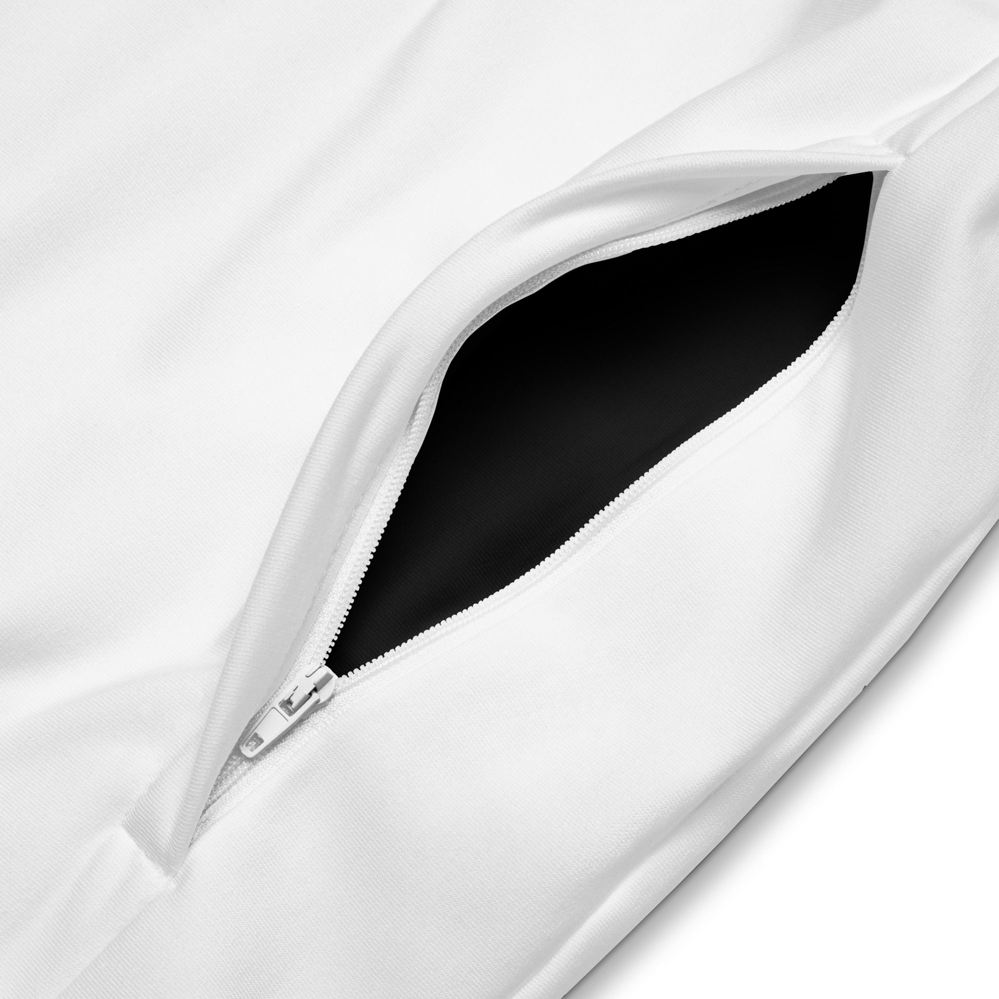 Stone white unisex track jacket extra comfort