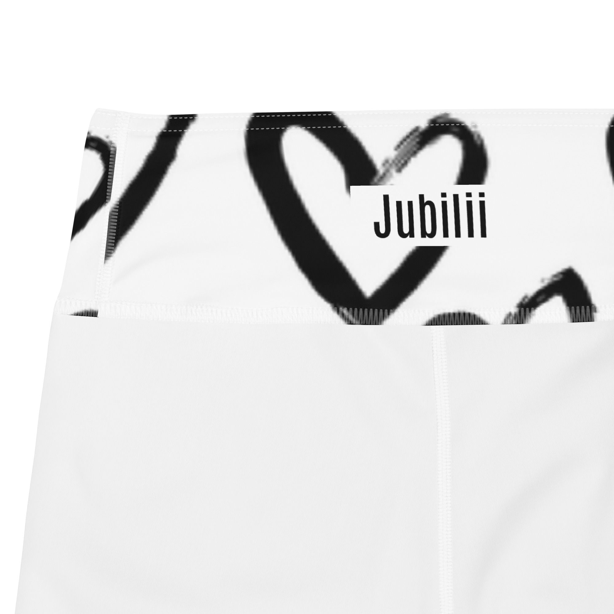 Yoga Leggings inside pocket Hearts print stretchy XS-XL soft microfiber