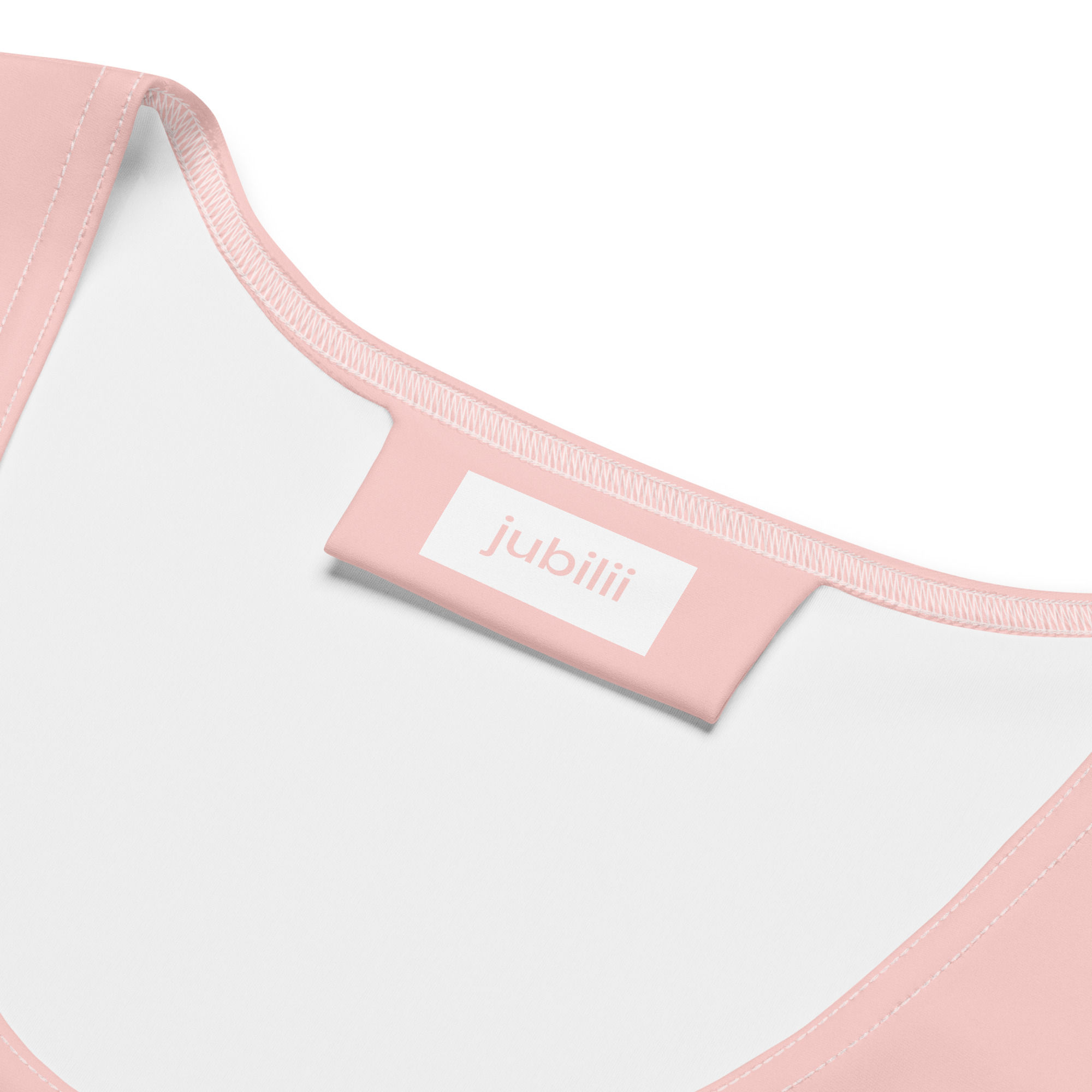 Light pink mini dress snugly fit