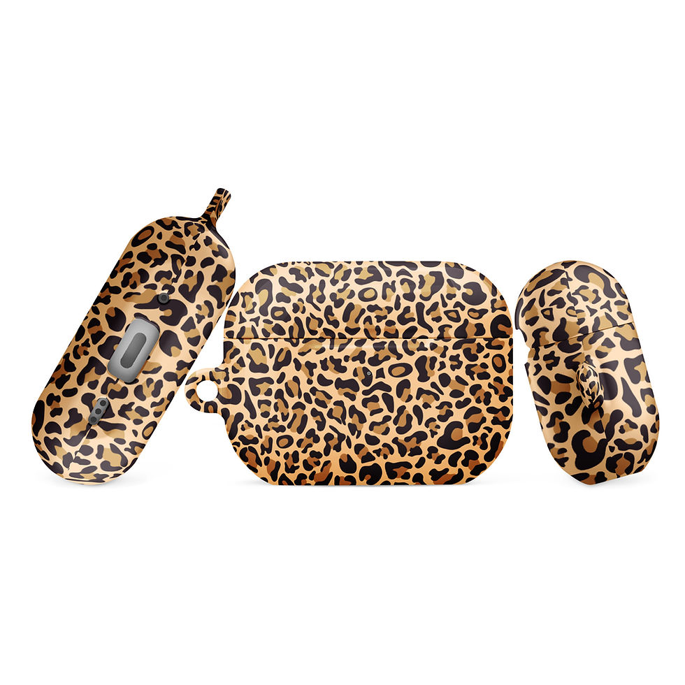Leopard design Case for AirPods® Gen 1-3 and Pro Gen 1-2 Premium material