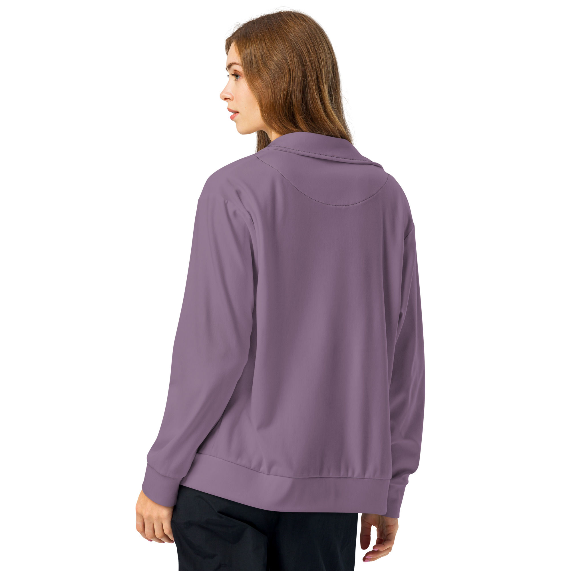 Purple gem unisex track jacket extra comfort