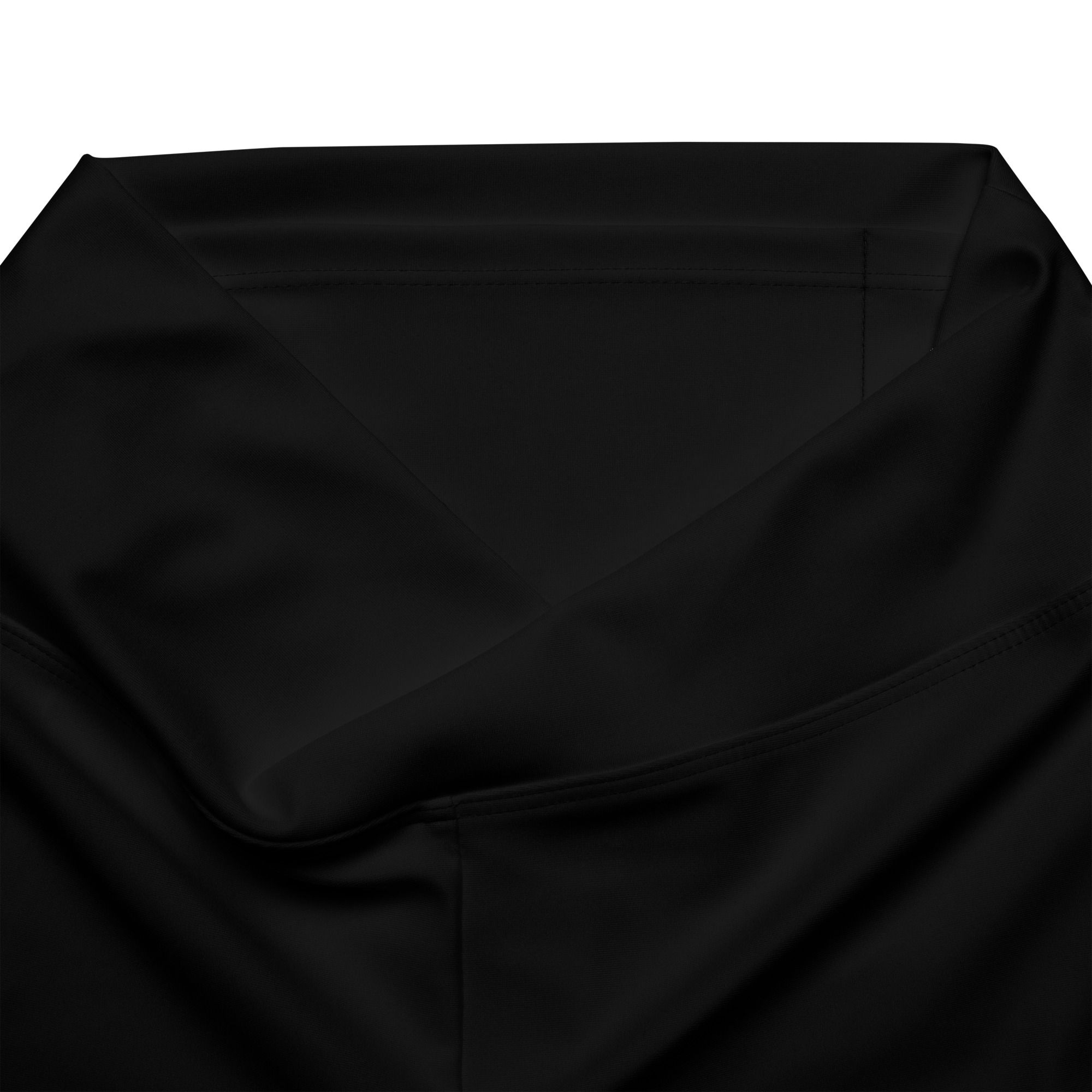 Black flare leggings high-waisted