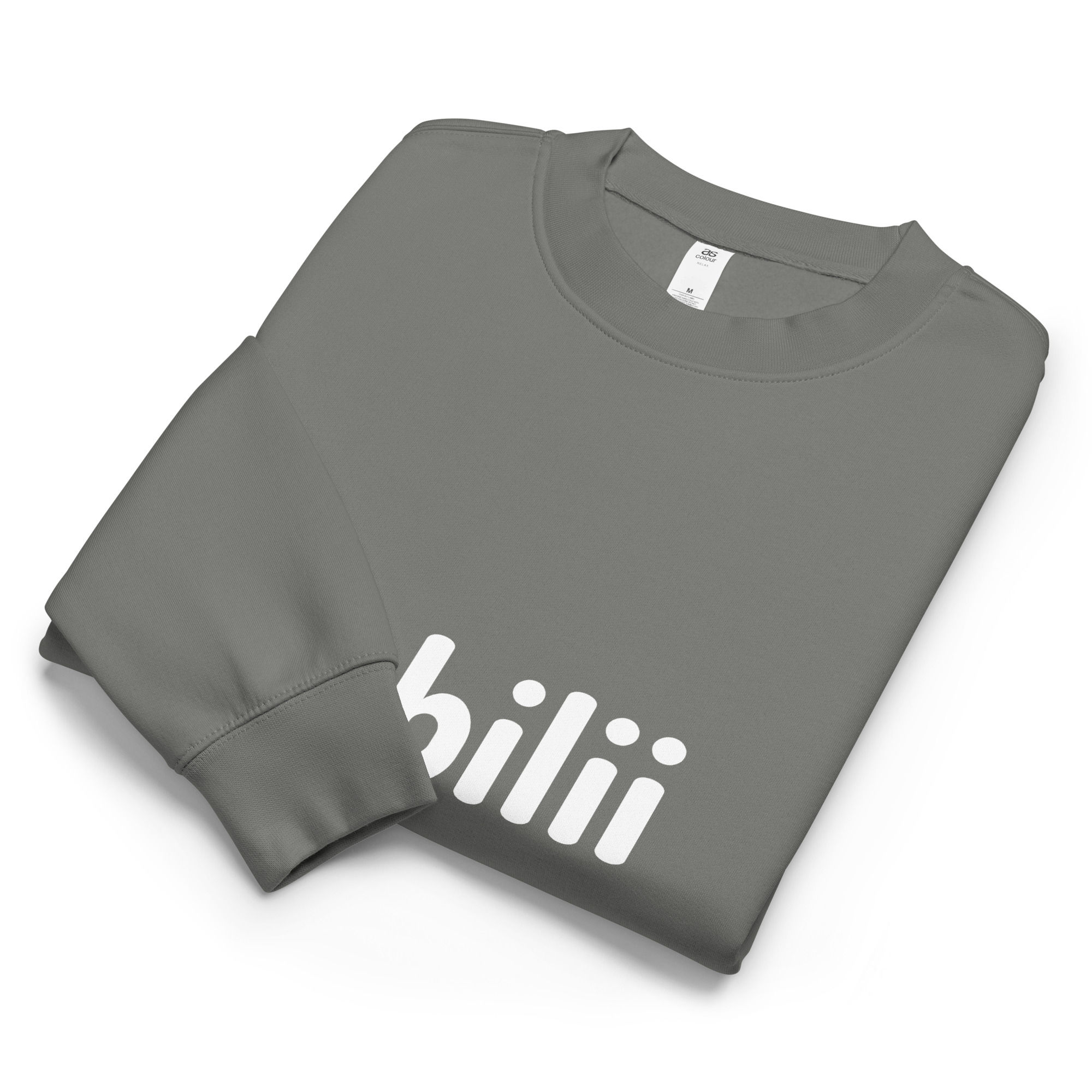 Logo Unisex Relax Crew Neck Sweatshirt S-3XL looser fit comfort style