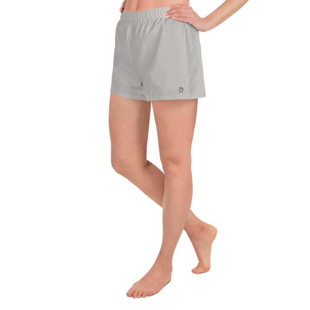 Carbon grey unisex athletic running/swimming shorts looser fit