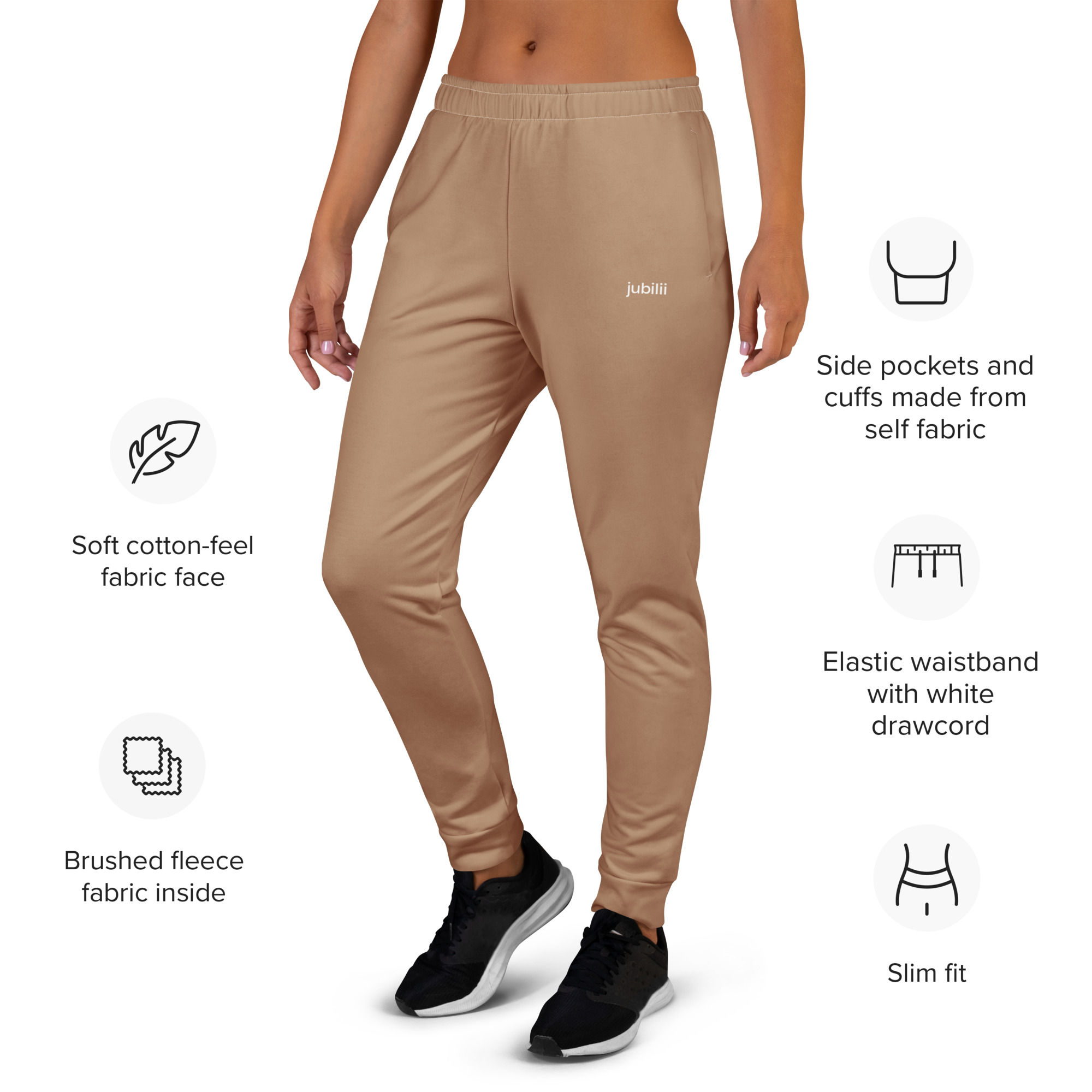 Late joggers comfy fabric soft slim fit