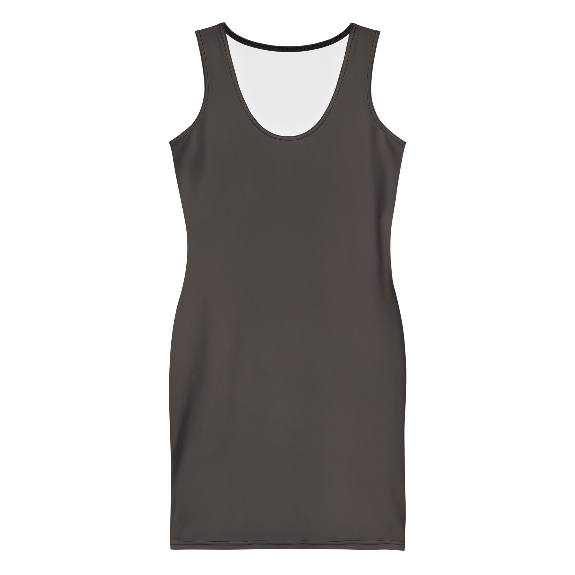 Charcoal heather mini dress snugly fit